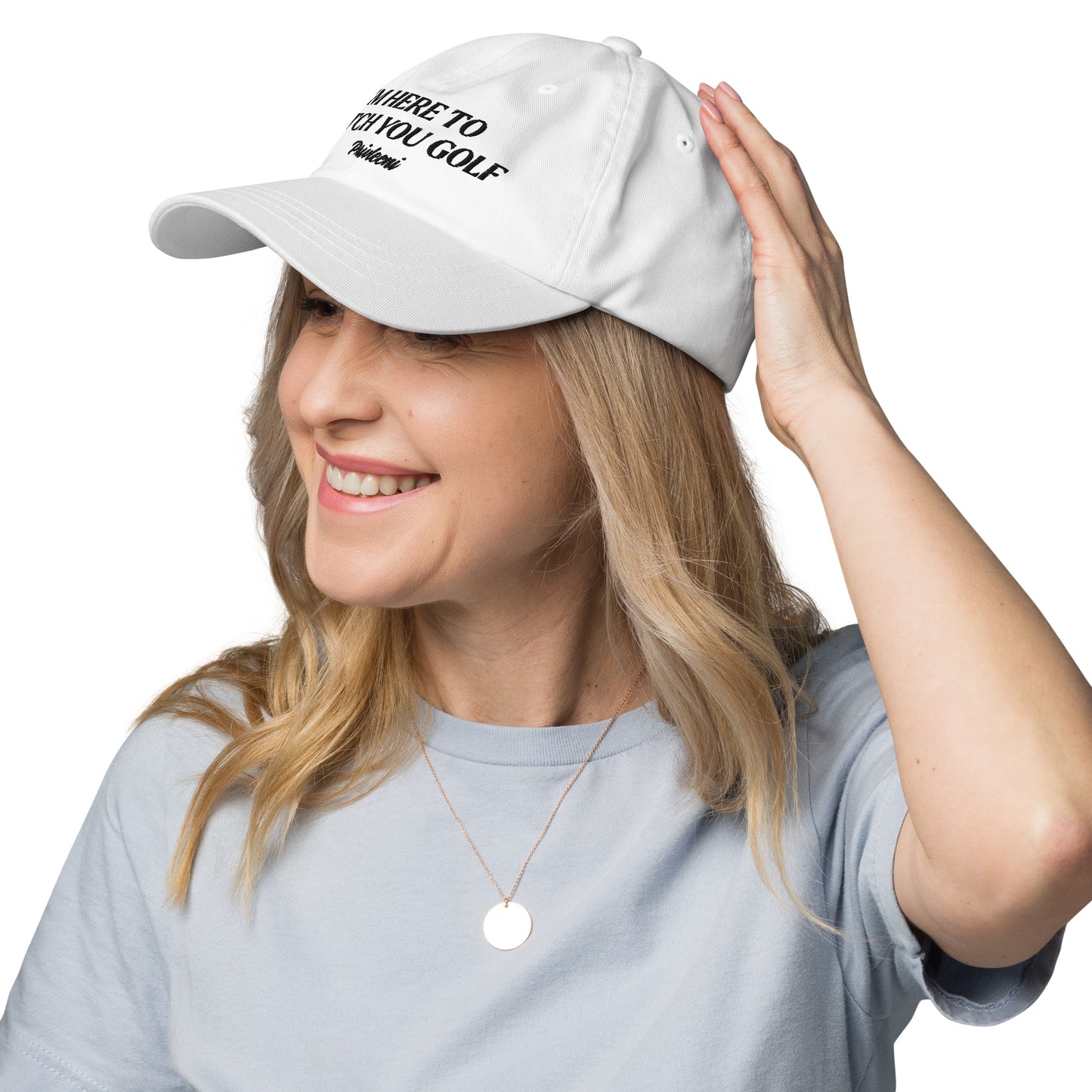 I’m Here To Watch You Golf Dad hat