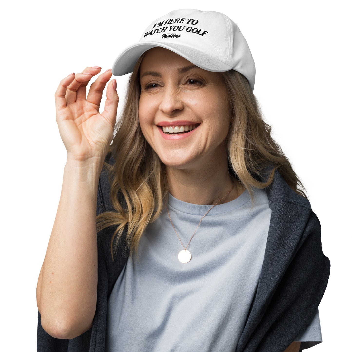 I’m Here To Watch You Golf Dad hat